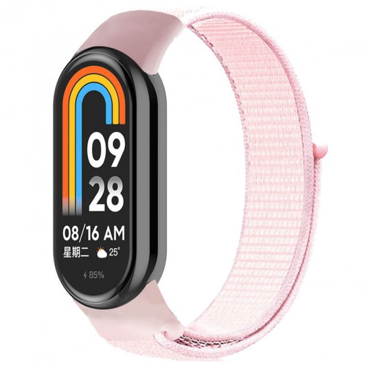 Ремешок Nylon New для Xiaomi Mi Band 8/9 Pearl Powder
