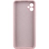 Чохол TPU GETMAN Liquid Silk Full Camera для Samsung Galaxy A04 Рожевий / Pink Sand