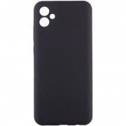 Чохол TPU GETMAN Liquid Silk Full Camera для Samsung Galaxy A04 Чорний / Black