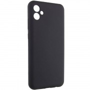 Чехол TPU GETMAN Liquid Silk Full Camera для Samsung Galaxy A04 Черный / Black