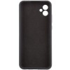 Чехол TPU GETMAN Liquid Silk Full Camera для Samsung Galaxy A04 Черный / Black