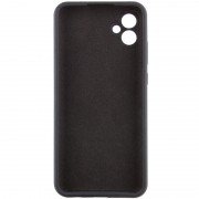 Чехол TPU GETMAN Liquid Silk Full Camera для Samsung Galaxy A04 Черный / Black