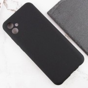 Чехол TPU GETMAN Liquid Silk Full Camera для Samsung Galaxy A04 Черный / Black