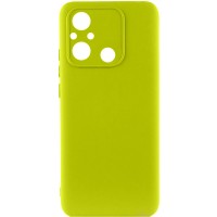 Чохол TPU GETMAN Liquid Silk Full Camera для Xiaomi Redmi 12C Жовтий / Flash
