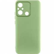 Чохол TPU GETMAN Liquid Silk Full Camera для Xiaomi Redmi 12C Зелений / Pistachio