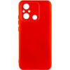 Чехол TPU GETMAN Liquid Silk Full Camera для Xiaomi Redmi 12C Красный / Red