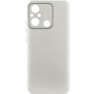 Чехол TPU GETMAN Liquid Silk Full Camera для Xiaomi Redmi 12C Песочный / Sand