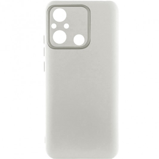 Чохол TPU GETMAN Liquid Silk Full Camera для Xiaomi Redmi 12C Песочный / Sand