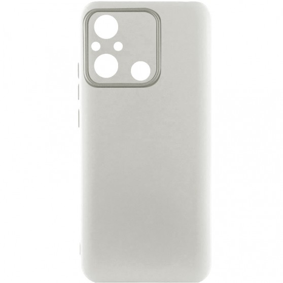 Чехол TPU GETMAN Liquid Silk Full Camera для Xiaomi Redmi 12C Песочный / Sand
