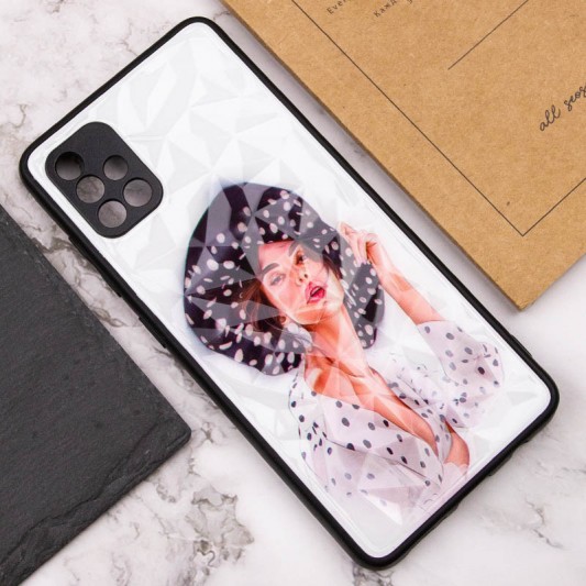 TPU+PC чохол Prisma Ladies для Samsung Galaxy A51 Girl in a hat - зображення 3 