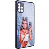 TPU+PC чохол Prisma Ladies для Samsung Galaxy A51 Black in White TPU+PC чохол Prisma Ladies для Samsung Galaxy A51 Black in White