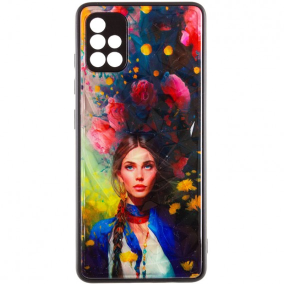 TPU+PC чохол Prisma Ladies для Samsung Galaxy A51 Peonies
