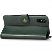 Кожаный чехол-книжка GETMAN Gallant (PU) для Xiaomi Redmi 9A Зеленый