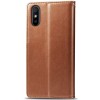 Шкіряний чохол-книжка GETMAN Gallant (PU) для Xiaomi Redmi 9A Коричневий