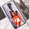 TPU+PC чохол Prisma Ladies для Xiaomi Redmi 9 Black in White
