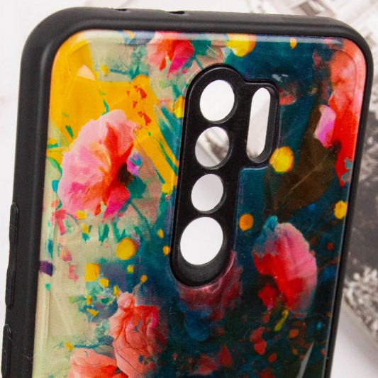 TPU+PC чохол Prisma Ladies для Xiaomi Redmi 9 Peonies - зображення 4 