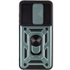 Ударопрочный чехол Camshield Serge Ring для Xiaomi Redmi Note 8 Pro Зеленый