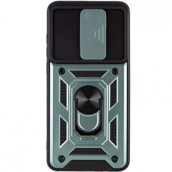Ударостійкий чохол Camshield Serge Ring для Xiaomi Redmi Note 8 Pro Зелений
