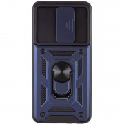 Ударопрочный чехол Camshield Serge Ring для Xiaomi Redmi Note 8 Pro Синий