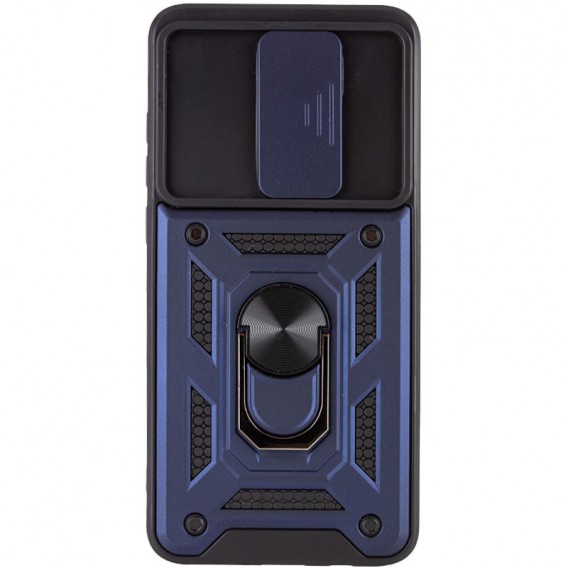 Ударостійкий чохол Camshield Serge Ring для Xiaomi Redmi Note 8 Pro Синій