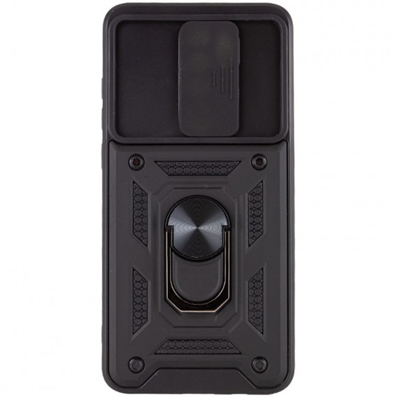 Ударостійкий чохол Camshield Serge Ring для Xiaomi Redmi Note 8 Pro Чорний