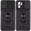 Ударостійкий чохол Camshield Serge Ring для Xiaomi Redmi Note 10 / Note 10s / Poco M5s Чорний