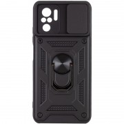 Ударостійкий чохол Camshield Serge Ring для Xiaomi Redmi Note 10 / Note 10s / Poco M5s Чорний