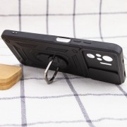 Ударостійкий чохол Camshield Serge Ring для Xiaomi Redmi Note 10 / Note 10s / Poco M5s Чорний
