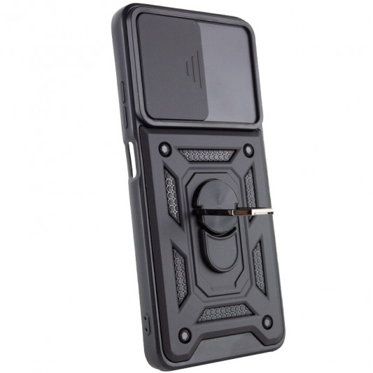 Ударостійкий чохол Camshield Serge Ring для Xiaomi Redmi Note 10 / Note 10s / Poco M5s Чорний - зображення 7 
