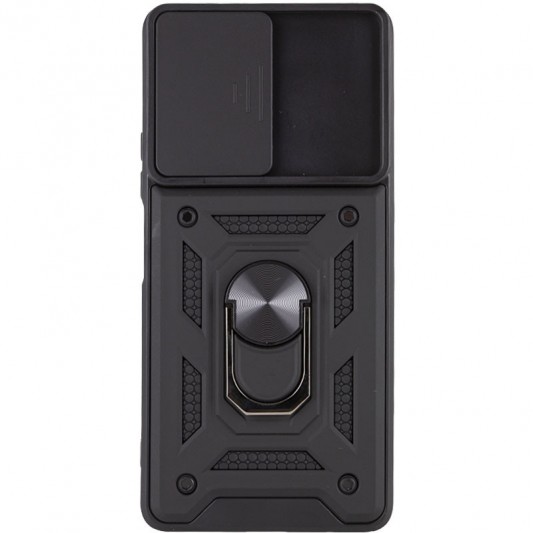Ударопрочный чехол Camshield Serge Ring для Xiaomi Redmi Note 10 Pro / 10 Pro Max Черный - изображение 3