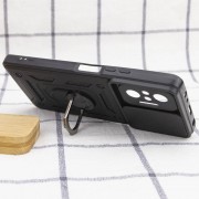Ударопрочный чехол Camshield Serge Ring для Xiaomi Redmi Note 10 Pro / 10 Pro Max Черный