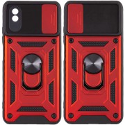 Ударопрочный чехол Camshield Serge Ring для Xiaomi Redmi 9A Красный