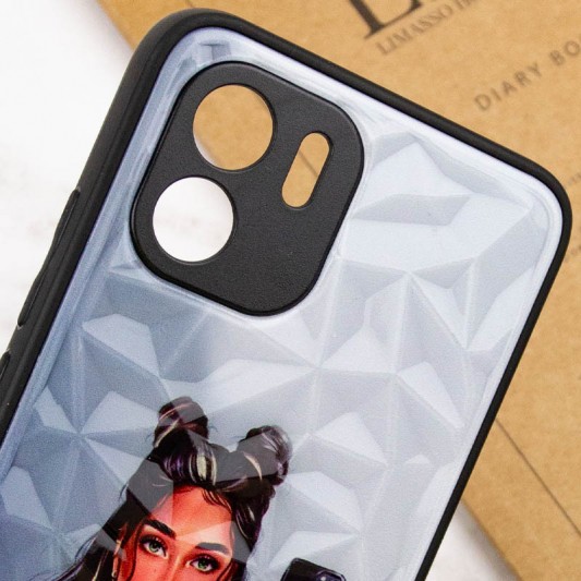 TPU+PC чехол Prisma Ladies для Xiaomi Redmi A1 / A2 Black in White - изображение 3