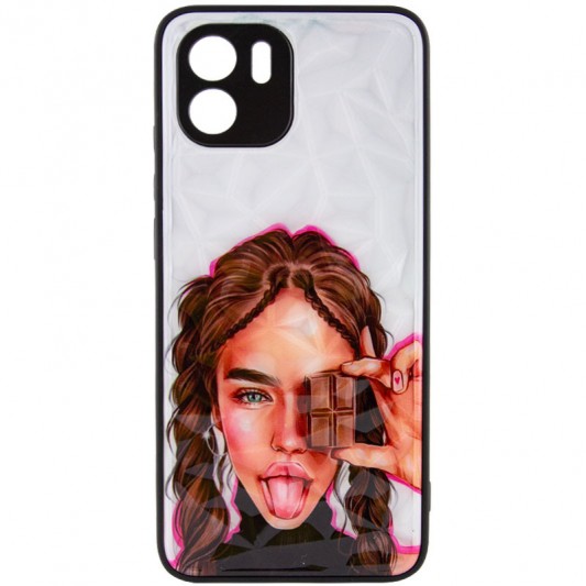 TPU+PC чохол Prisma Ladies для Xiaomi Redmi A1 / A2 Chocolate - зображення 1 