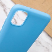 Силиконовый чехол Candy для Samsung Galaxy A04 Голубой