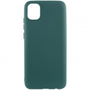 Силіконовий чохол Candy для Samsung Galaxy A04 Зелений / Forest green