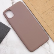 Силиконовый чехол Candy для Samsung Galaxy A04 Коричневый