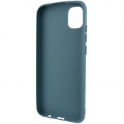 Силиконовый чехол Candy для Samsung Galaxy A04 Синий / Powder Blue