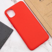 Силиконовый чехол Candy для Samsung Galaxy A04e Красный