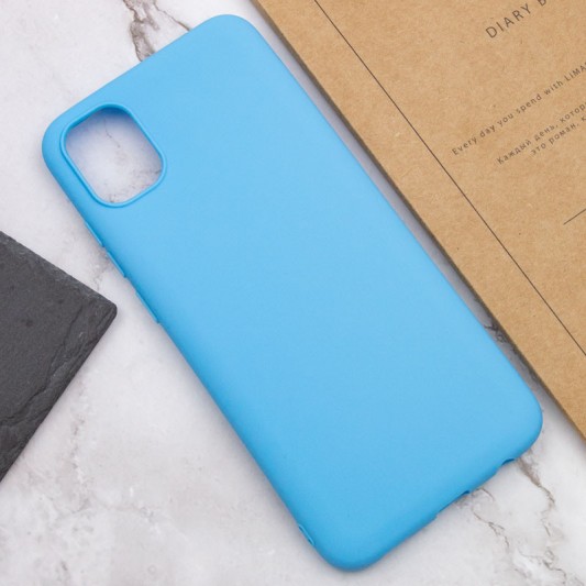 Силіконовий чохол Candy для Samsung Galaxy A04e Блакитний - зображення 3 