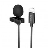 Мікрофон петличний Hoco L14 Lightning (2m) Black Мікрофон петличний Hoco L14 Lightning (2m) Black