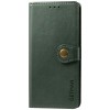 Кожаный чехол-книжка GETMAN Gallant (PU) для Xiaomi Redmi A1+ / Poco C50 / A2+ Зеленый