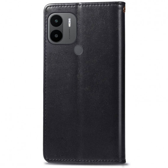 Шкіряний чохол-книжка GETMAN Gallant (PU) для Xiaomi Redmi A1+ / Poco C50 / A2+ Чорний Шкіряний чохол-книжка GETMAN Gallant (PU) для Xiaomi Redmi A1+ / Poco C50 / A2+ Чорний