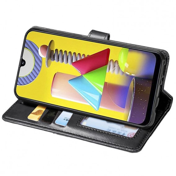 Шкіряний чохол-книжка GETMAN Gallant (PU) для Xiaomi Redmi A1+ / Poco C50 / A2+ Чорний Шкіряний чохол-книжка GETMAN Gallant (PU) для Xiaomi Redmi A1+ / Poco C50 / A2+ Чорний