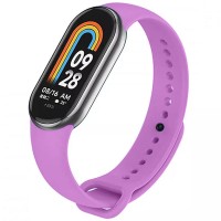 Силиконовый ремешок для Xiaomi Mi Band 8/9/10 Фиолетовый / Purple
