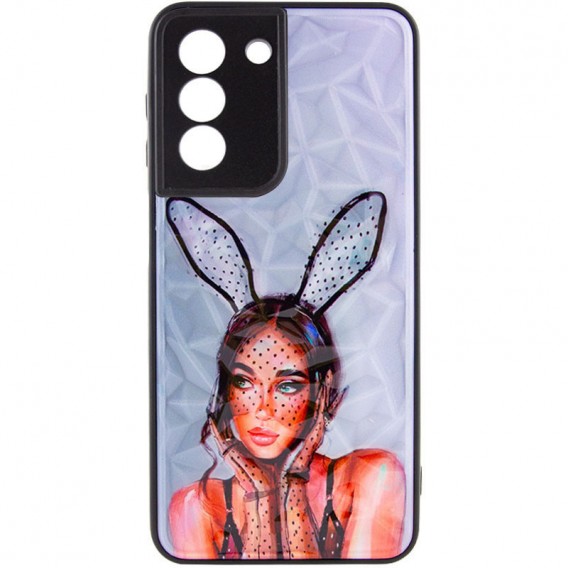 TPU+PC чохол Prisma Ladies для Samsung Galaxy S22 Rabbit