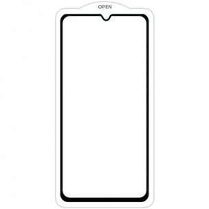 Захисне скло SKLO 5D (тех.пак) для Samsung Galaxy M34 5G Чорний / Біла підкладка