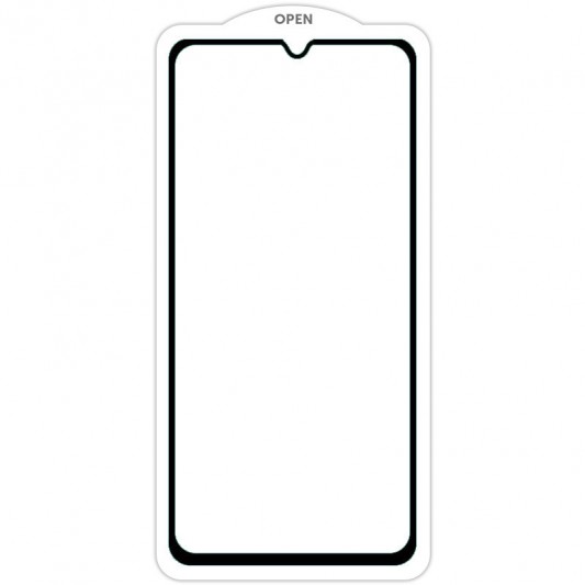 Захисне скло SKLO 5D (тех.пак) для Samsung Galaxy M34 5G Чорний / Біла підкладка