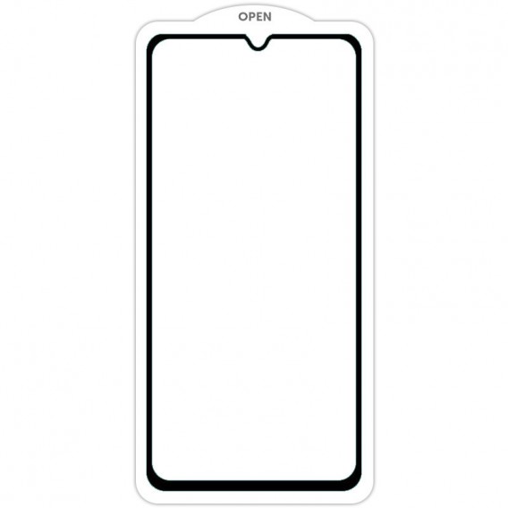 Захисне скло SKLO 5D (тех.пак) для Samsung Galaxy M34 5G Чорний / Біла підкладка