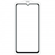 Защитное стекло SKLO 5D (тех.пак) для Samsung Galaxy M34 5G Черный / Белая подложка